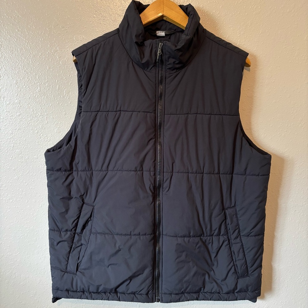 REI Charcoal Puffer Vest